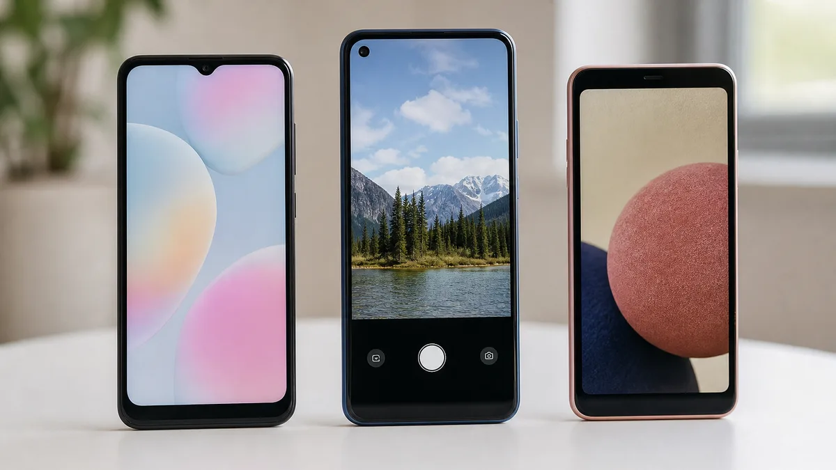 Budgetmobil 2026 - bästa smartphones under 3 000 kr