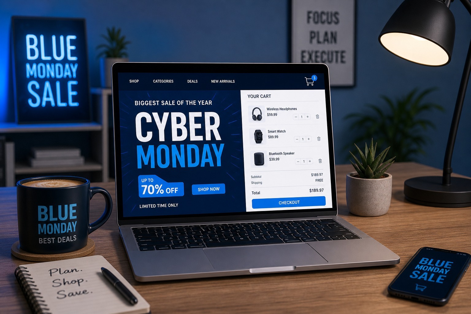 Cyber Monday 2026 — komplett guide till årets näthandelsrea