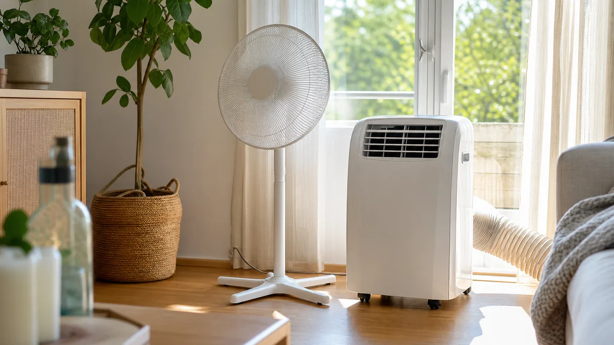 Fläkt eller portabel AC - så kyler du hemmet billigast
