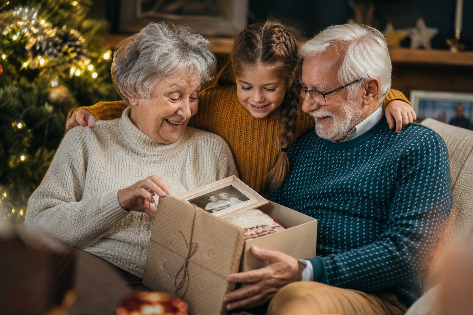Julklapp till mormor och morfar — genomtänkta idéer