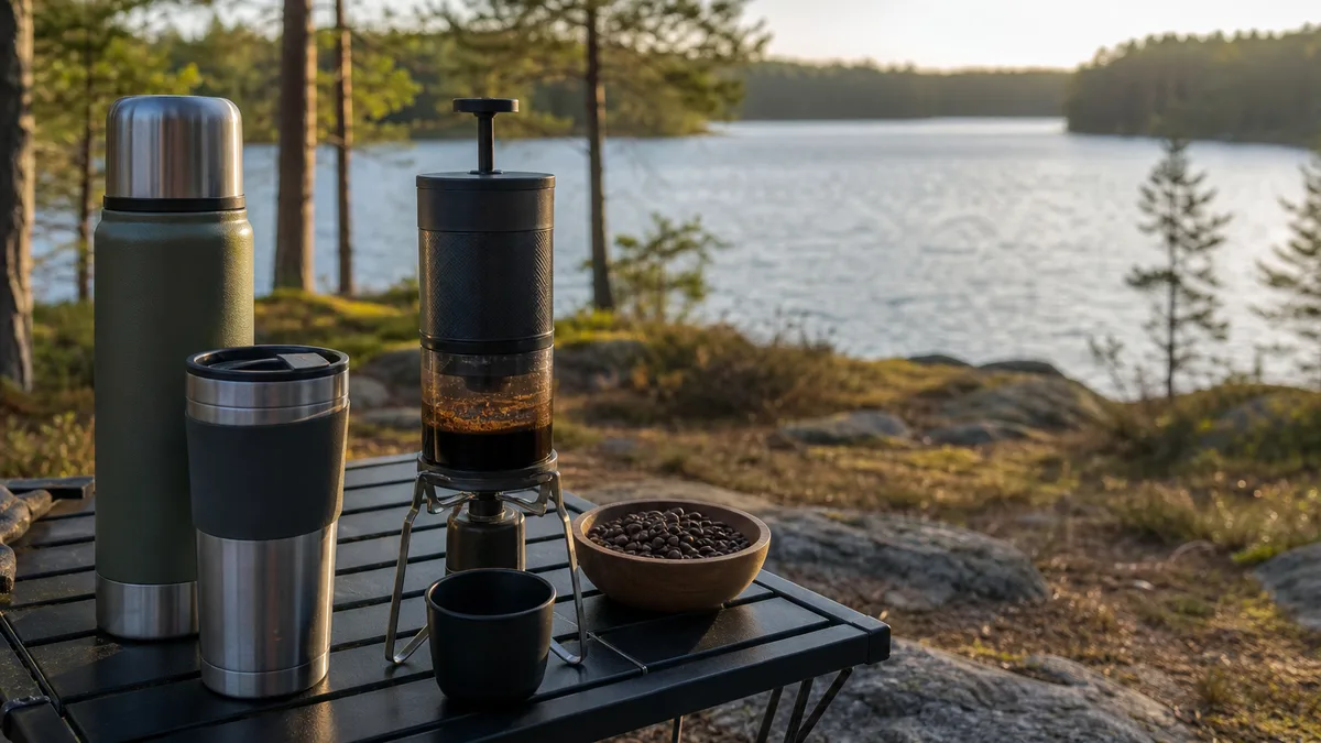 Kaffe på semestern - tips för bryggare, termos och smarta köp