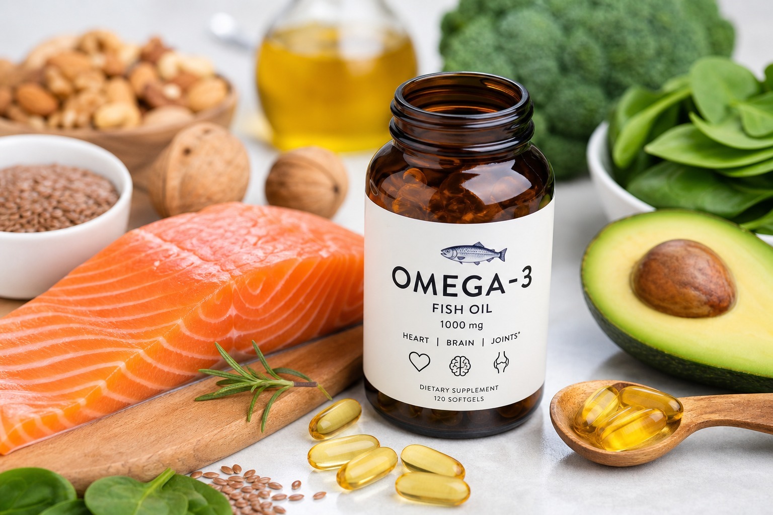 Omega-3 - komplett guide till fiskolja och tillskott
