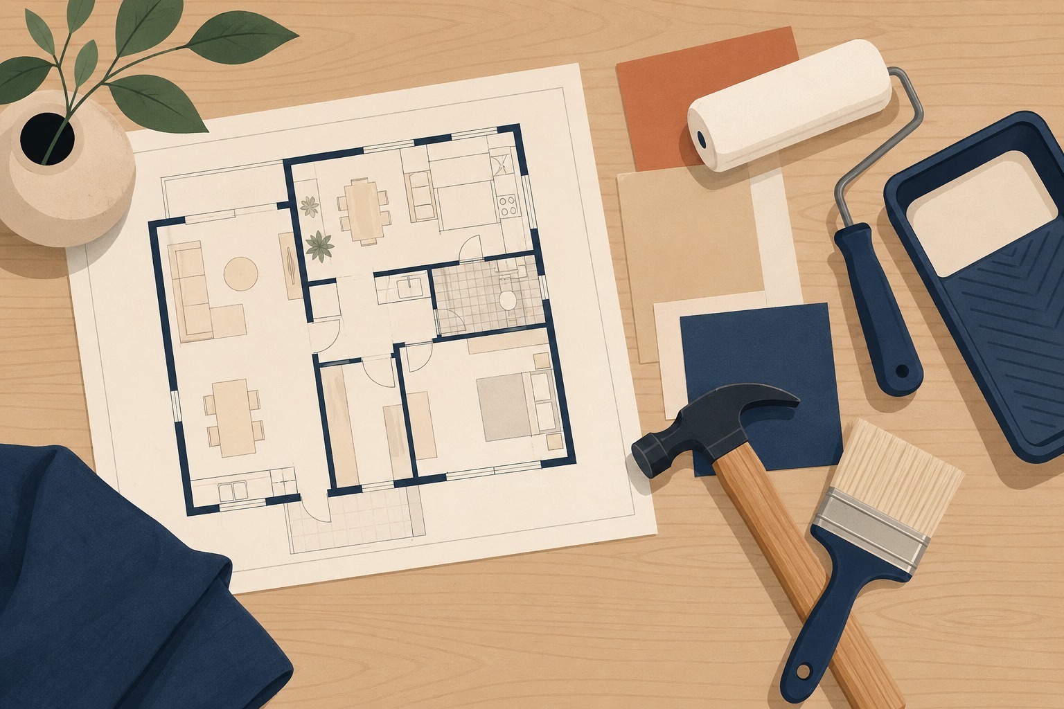 Spara på renovering - 10 tips för billigare byggprojekt