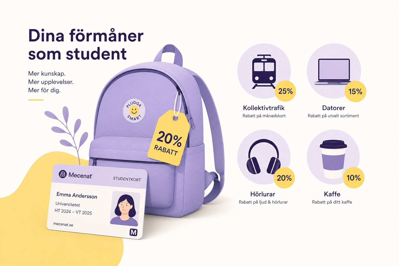 Studentrabatter - komplett guide 2026